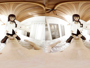 Gorgeous Asian babe sucking a cock like a hungry lamprey