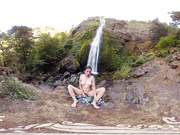 Horny Hiker Calliope Cums Hard