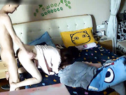 居家攝像頭黑客破解拍攝到的女神級性感氣質妹子與下班回家的男友啪啪過性生活 撕開褲子直插花心爽得欲仙欲死 1080P高清原版