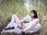 可盐可甜，自慰狂魔，福利姬【Kittyxkum绯红小猫】新作，戈薇在茫茫荒野中需要帮助