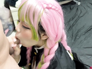 【童顏巨乳福利姬】頂級BBW吊鍾大奶蘿莉鮮「鮮奶茶」，甘露寺蜜璃的柔軟身體