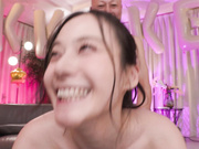 FNS-144 初めての大量ザーメンぶっかけ50発 吉高寧々 - 5of5