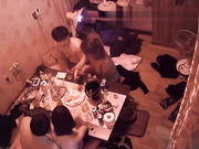 私房菜馆摄像头偷拍❤️第2弹老板娘把闺蜜叫来一块脱光光陪客人吃饭特殊服务