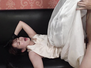 SYKH-182 「ロングスカート好きが集まる手コキピンサロ」 スカートにザーメンをぶっかけたい！ かすみ嬢 小野寺かすみ - 5of5