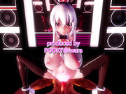 [MMD]HAKUの中腰前後ダンスSEX[pooky]