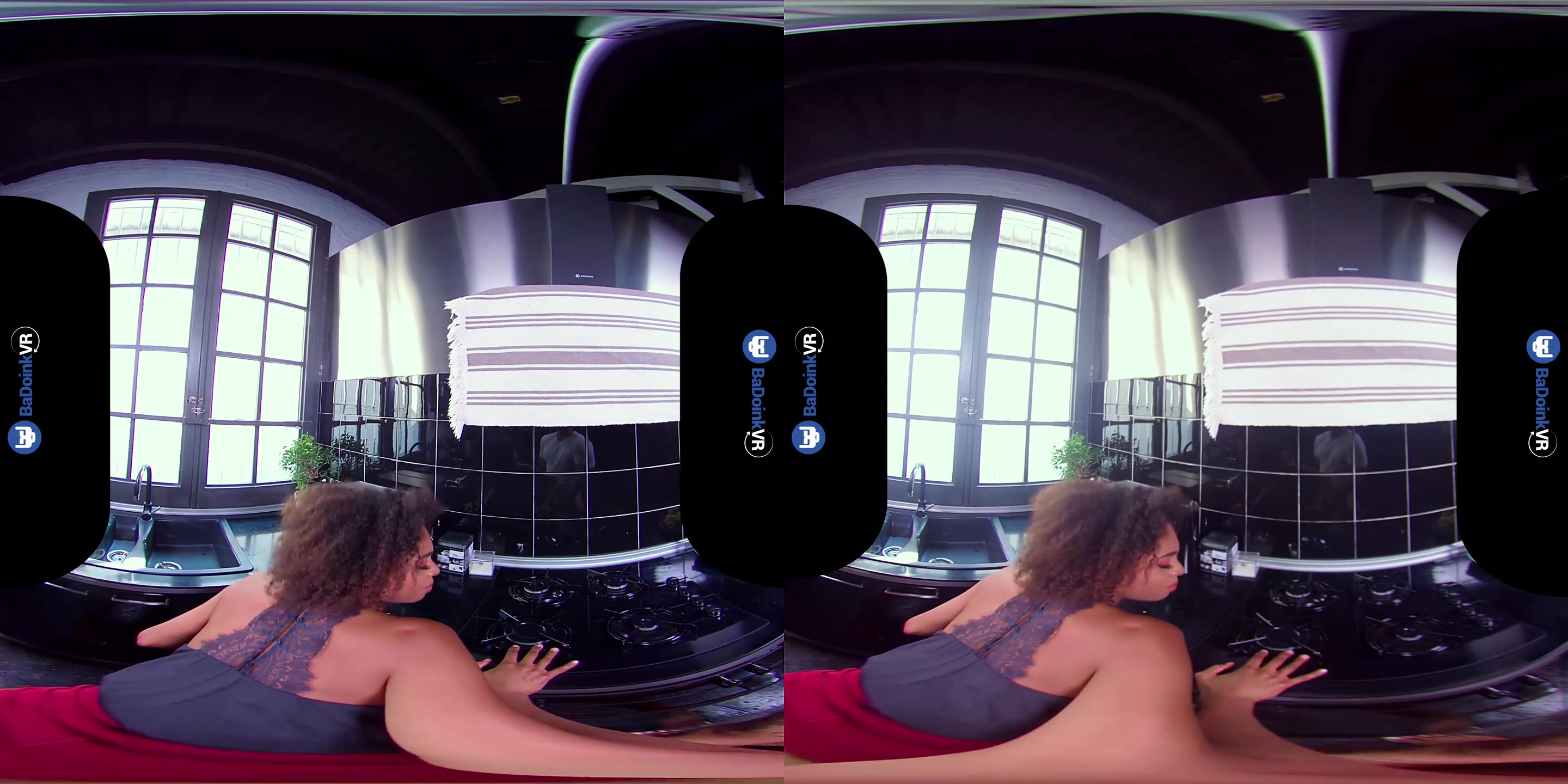 BaDoinkVR Ebony Luna Corazon Showing You Her Properties