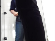 商场厕拍系列 商城的生意太好了，大家都排着队来1