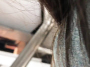 超性感漂亮的气质长发美女挑战刺激穿着长裙不穿内裤和男友到西餐厅卫生间偷偷啪啪,干完后又回家继续操!