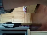 中年大叔老伴不在家把楼下还在上班穿着工作服的大奶子轻熟女情人找来打炮搞的大姐仰着头嗷嗷叫高潮了~1