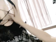 『涵菱』震撼推荐-极品00后豪乳美女性爱自拍 各式浪操舔 制服诱惑篇