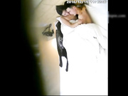 小旅馆针孔摄像头偷拍小帅哥和红粉菲菲貌似喝了酒的漂亮女友激情