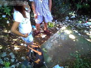 长得挺有文化范的野鸡喜欢找年轻嫖客在小树林野战