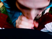 步行中的欧美女还遇到路人口交口爆