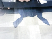 Avove最强美腿蜜臀尤物 破洞牛仔高跟,无套内射