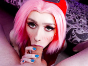 二次元HD 樱花春野正在做轻柔细腻的口交