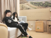 约甜美小姐姐性格开朗爱笑才播了一半小哥翻车