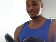 精彩剧情红发人妖还是拳击手和小黑击台上激情啪啪