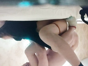 真实探良找骚女技师大屁股骑乘没几下就给搞射了