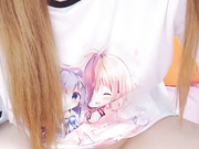 卡哇伊小萝莉无毛超嫩粉穴翘起