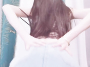 健身宝贝站立玩弄淫穴抽插流水