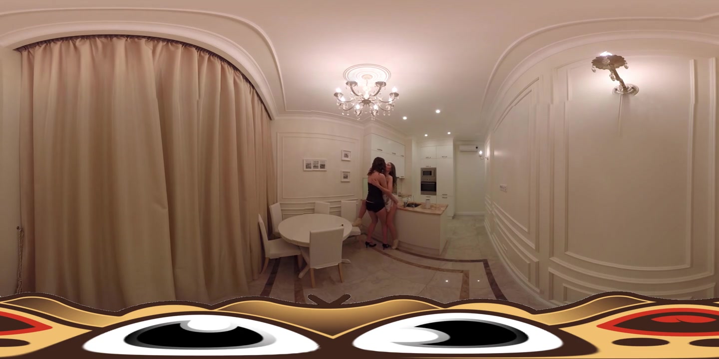 Lesbian cooking session - dirty housewife goes wild