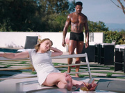 因为太害羞她从来没敢告诉他，大黑屌有多爽