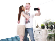 休闲青少年性爱-Vasilia Lisa-热青少年从后面